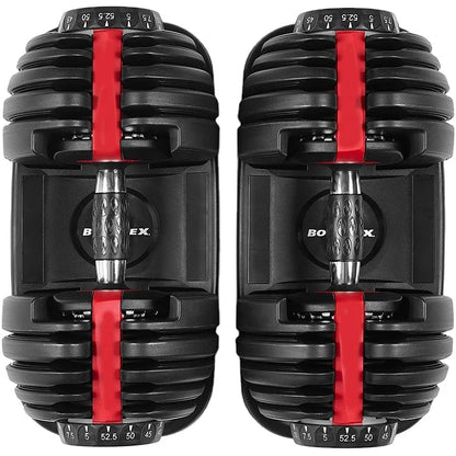 Custom Home Gym Pesas Digital Adjustable Dumbles Weight Lifting Dumbbells 24Kg 52.5Lbs